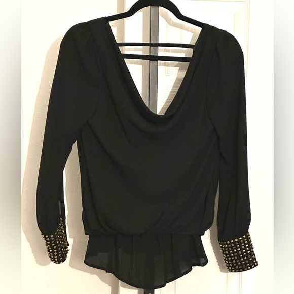 CALS Long sleeve Top with Studded cuffs - Picture 2 of 10